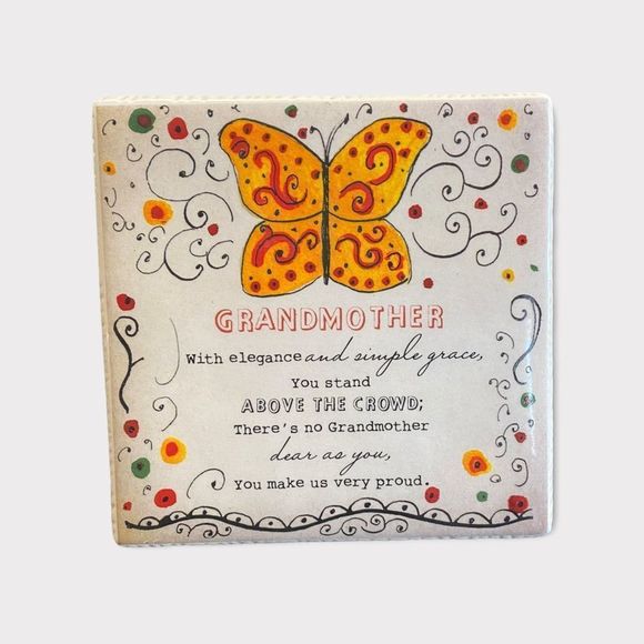 3/$15 Grandmother Decor Tile - Picture 1 of 3